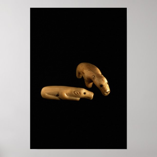 Affiche Ours polaire inuit, 14e - 15e siècle (Devant)