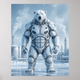Affiche Ours polaire ventilé