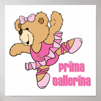 Affiche Ours Prima Ballerina