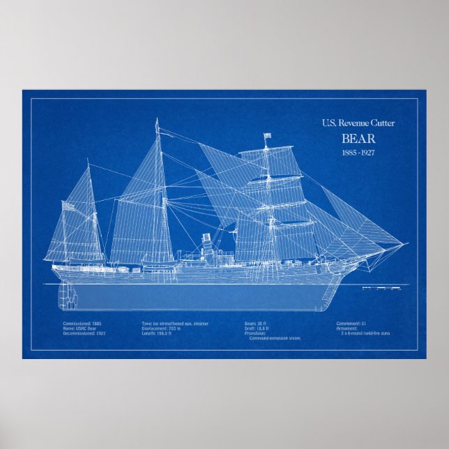 Affiche Ours USCGRC USRC - ABD (Devant)