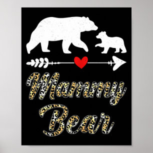 Affiche Ourse maman ours maman léopard amusant ours maman