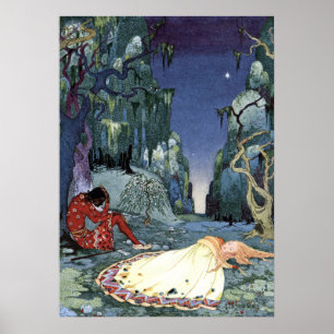 Affiche Ourson et Violette par Virginia Frances Sterrett