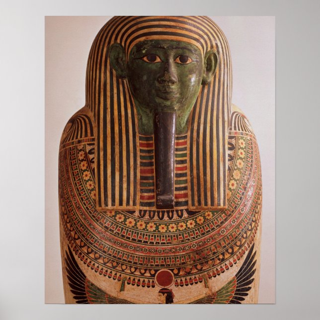 Affiche Outer lid of the sarcophagus of Psametic I (664-61 (Devant)