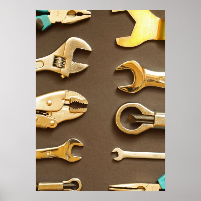 Affiche Outils à main (Devant)