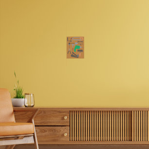 Affiche Outils d'artisan