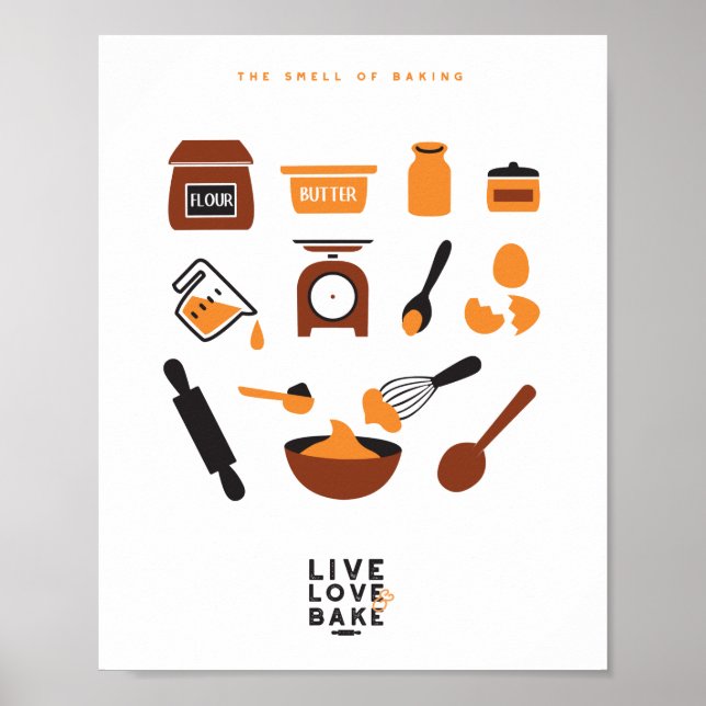 Affiche Outils de cuisson doux (Devant)