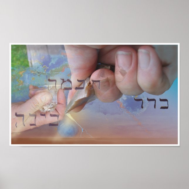 Affiche Outils en pierre anciens (Devant)