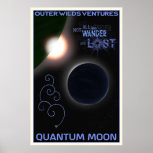Affiche Outremer Wilds Quantum Moon Travel