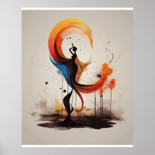 Affiche ouvert au coeur