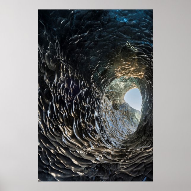 Affiche Ouverture Du Ciculaire Dans Une Grotte De Glace (Devant)