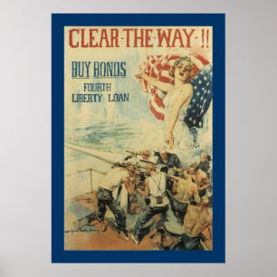 Affiche Ouvrez la voie ! ! - Quatrième prêt de liberté