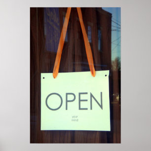 Affiche OUVREZ votre photographie d'esprit