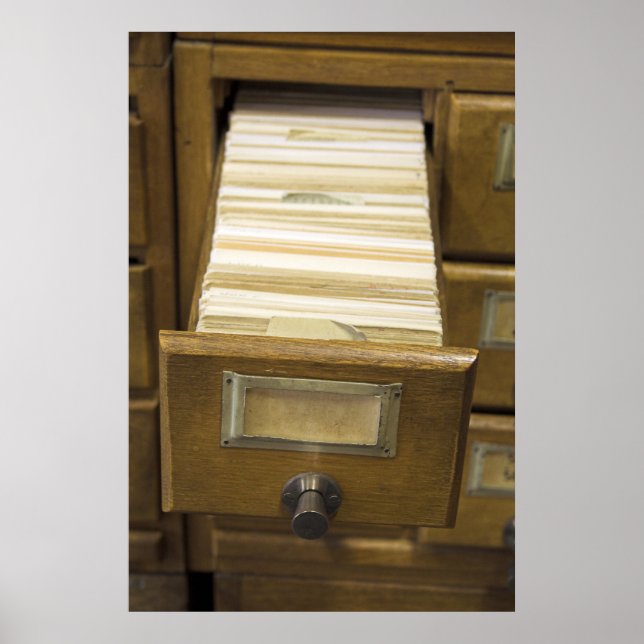 Affiche Ouvrir le catalogue de cartes (Devant)