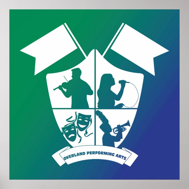 Affiche Overland PA Department Crest (Devant)