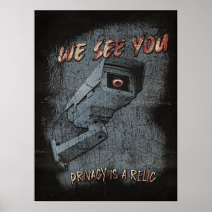 Affiche Overlook - Techno-Dystopian Streetwear Design