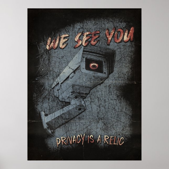 Affiche Overlook - Techno-Dystopian Streetwear Design (Devant)