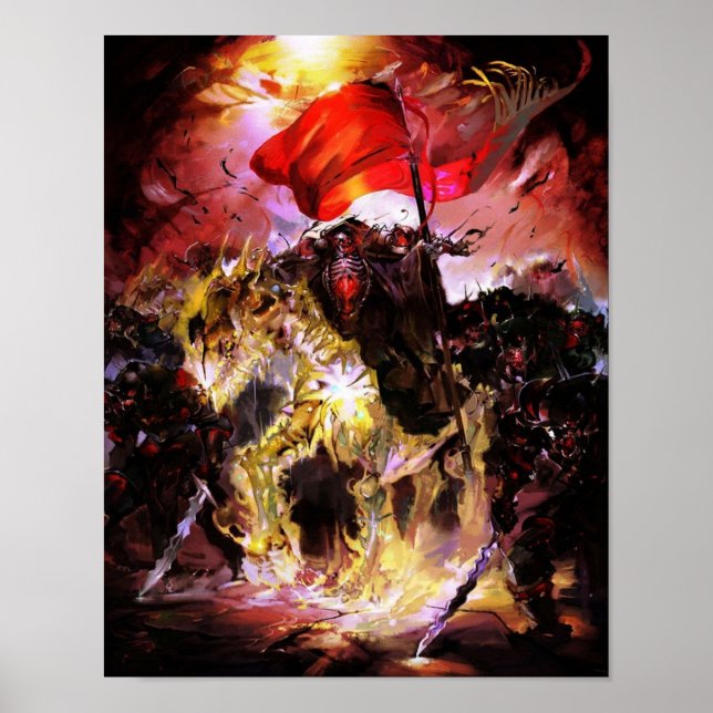 Affiche Overlord Armée de Nazarick (Devant)