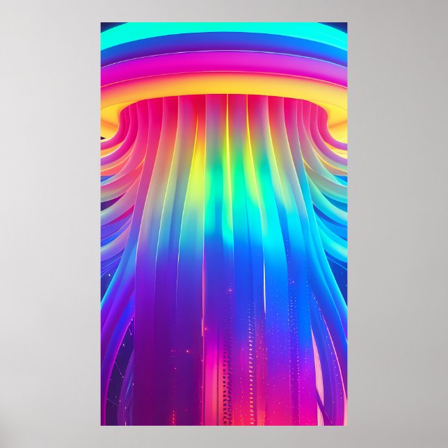 Affiche Overwhelmed by a Force of  Technological Diversity (Devant)