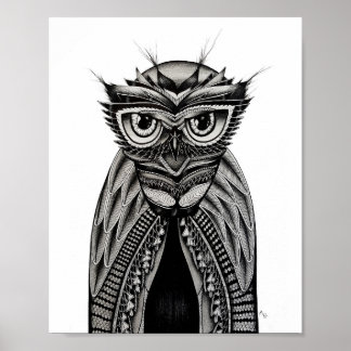 Affiche Owl Art