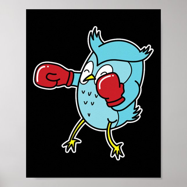 Affiche Owl fait la boîte (Devant)