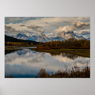 Affiche Oxbow Bend Grand Teton National Park