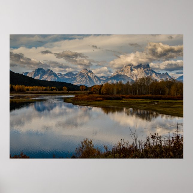 Affiche Oxbow Bend Grand Teton National Park (Devant)