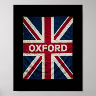 Affiche Oxford Angleterre Grande-Bretagne Royaume-Uni Hist