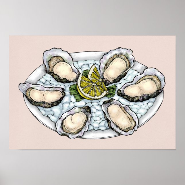 Affiche Oysters (Devant)