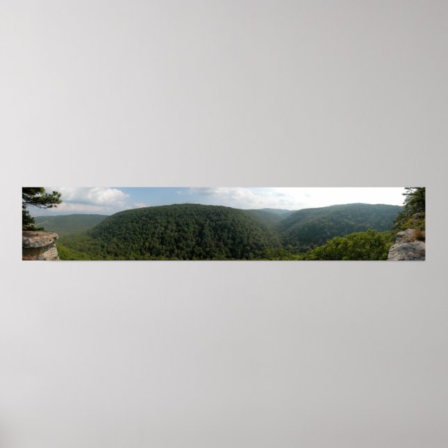 Affiche Ozarks, Arkansas Panoramique 4 (Devant)