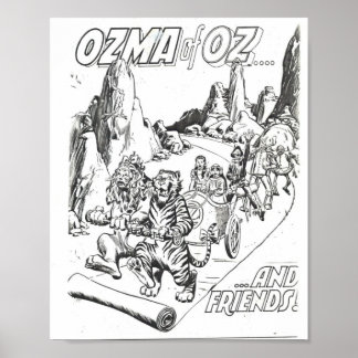 Affiche Ozma d'Oz et ses amis