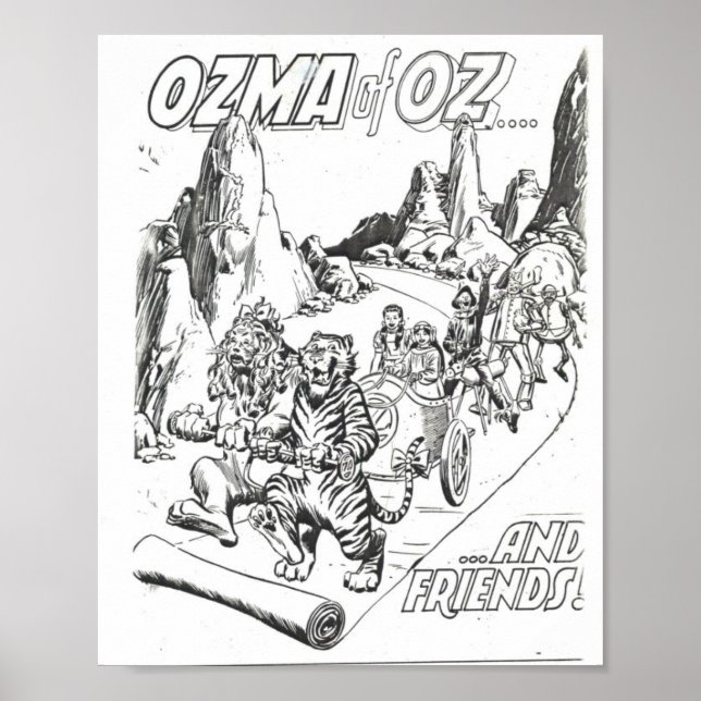Affiche Ozma d'Oz et ses amis (Devant)