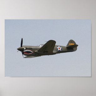 Affiche P-40 Warhawk
