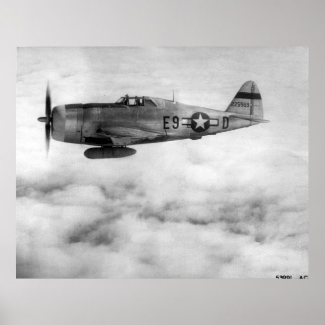 Affiche P-47 Thunderbolt (Devant)
