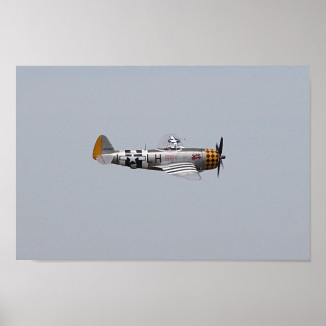 Affiche P-47 Thunderbolt (Devant)