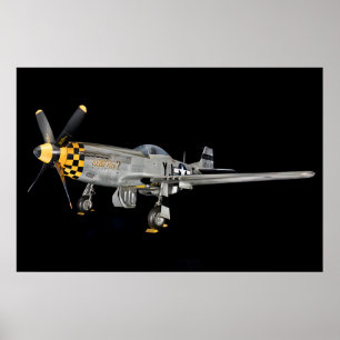 AFFICHE P-51