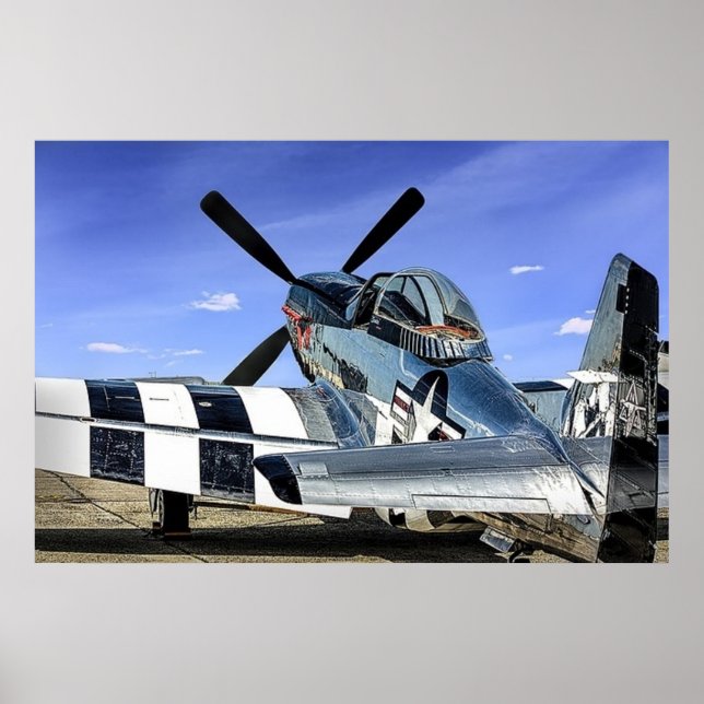 Affiche P-51 Mustang (Devant)