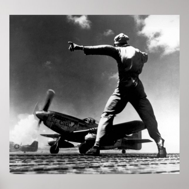 Affiche P-51 Mustang (Devant)