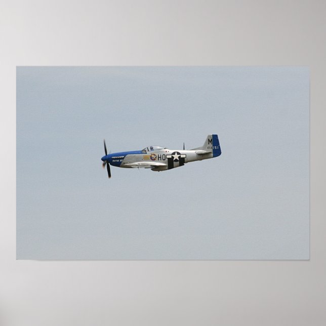 Affiche P-51 Mustang (Devant)