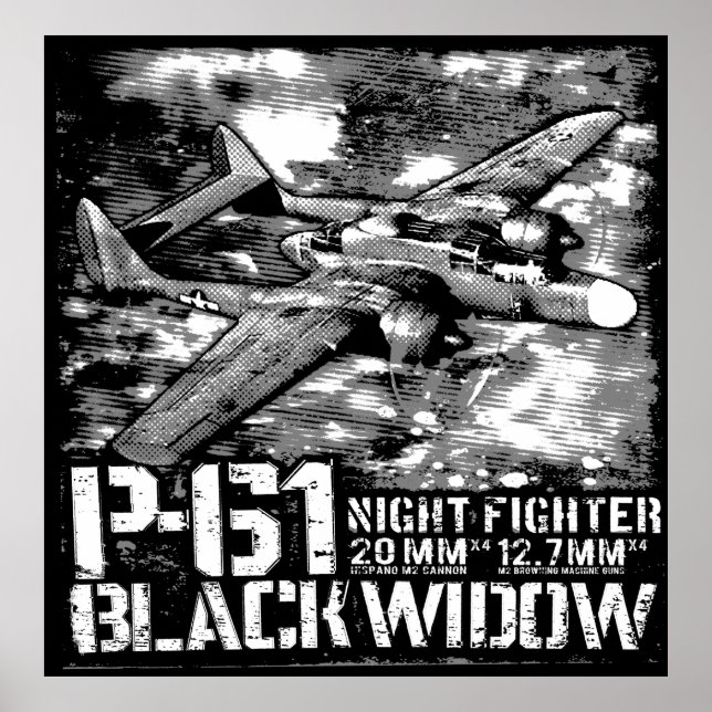 Affiche P-61 Black Widow (Devant)