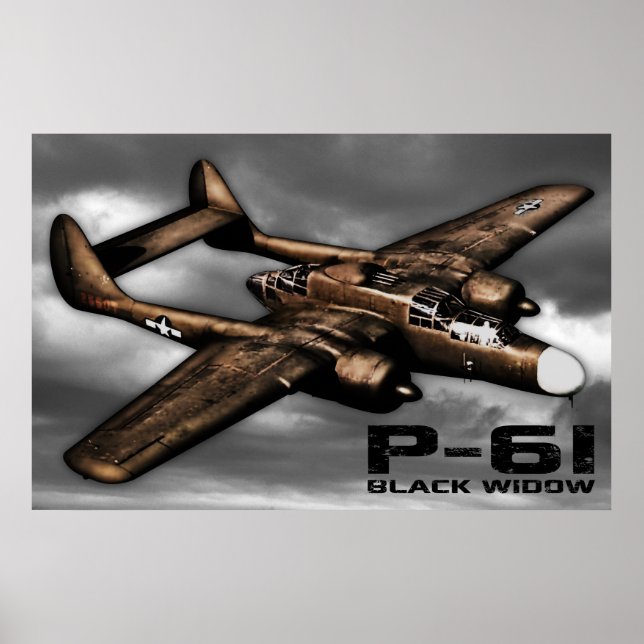 Affiche P-61 Black Widow (Devant)