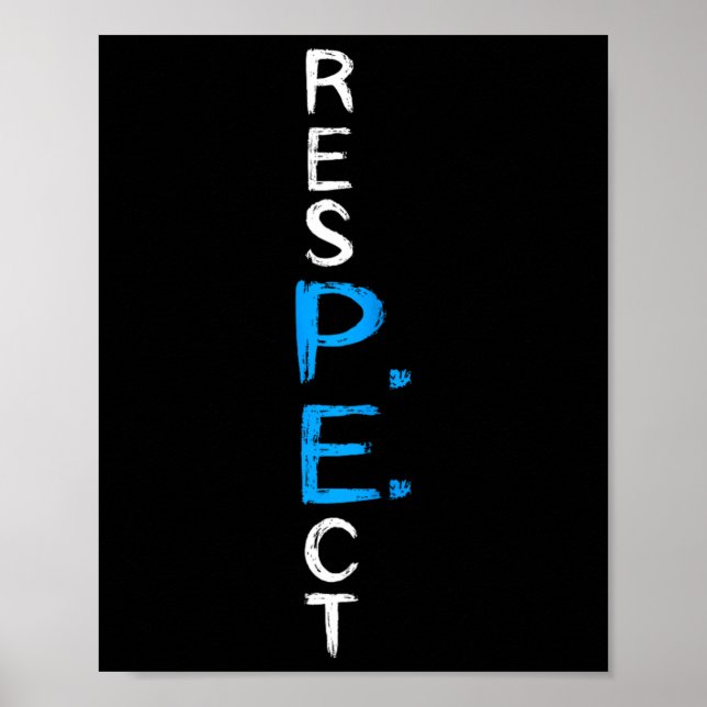 Affiche P.e. Enseignant Pe Enseignant École Fitness Gym Cl (Devant)