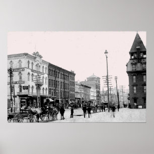 Affiche PA de 1800's Scranton. Copie