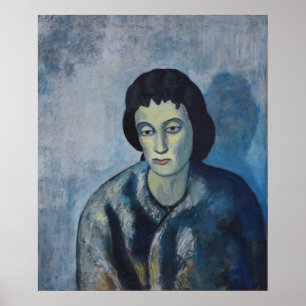 Affiche Pablo Picasso - Femme avec Bangs, 1902