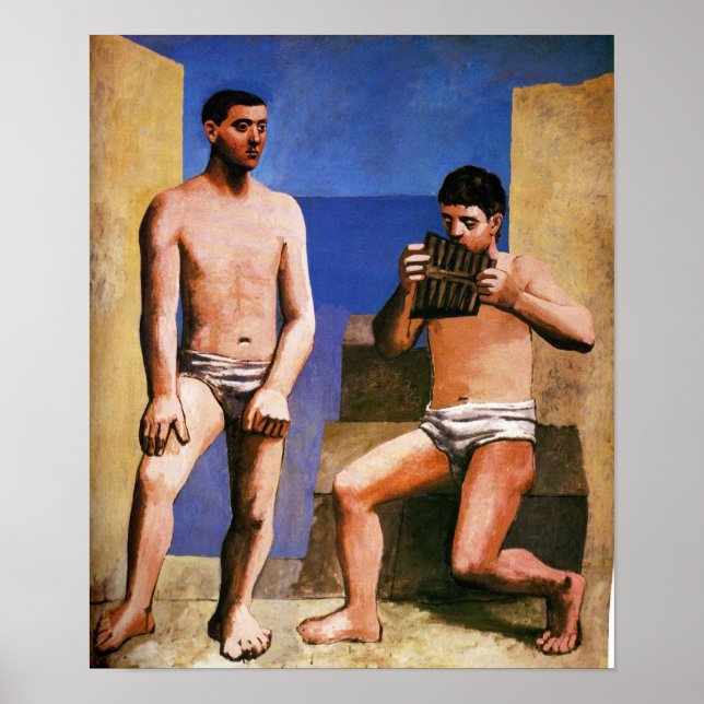 Affiche Pablo Picasso - Pipes de Pan, 1923 (Devant)