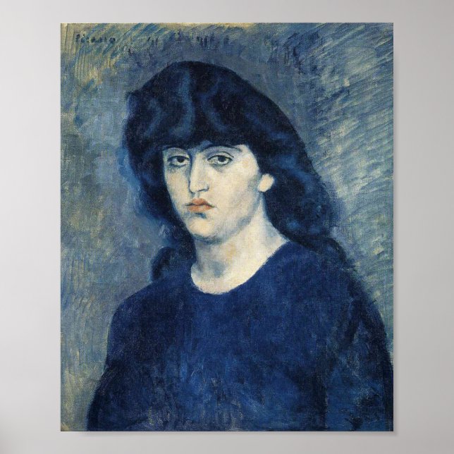 Affiche Pablo Picasso - Suzanne Bloch, 1904 (Devant)