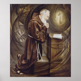 Affiche Padre Pio