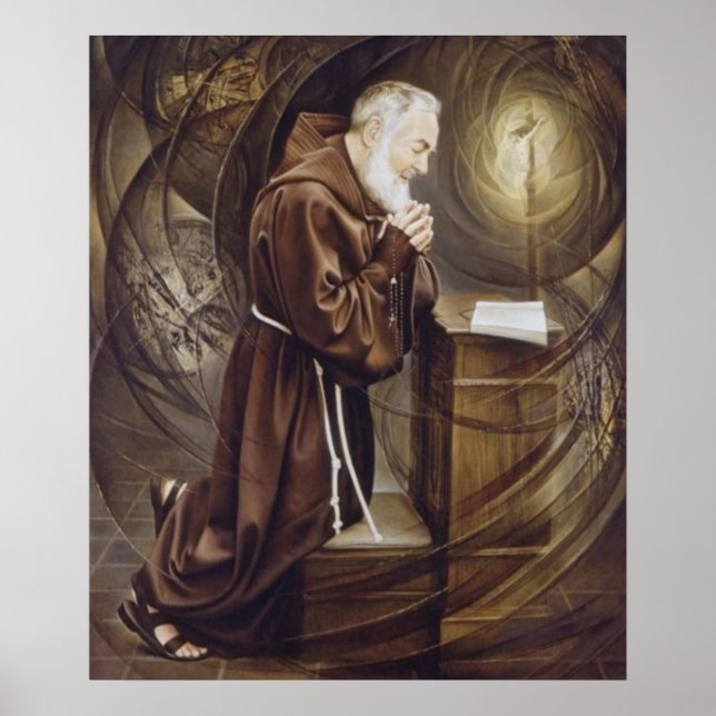 Affiche Padre Pio (Devant)