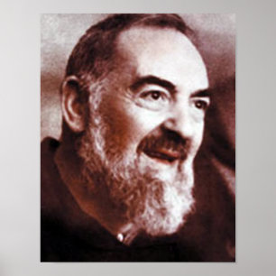 Affiche Padre Pio de Pietrelcina,
