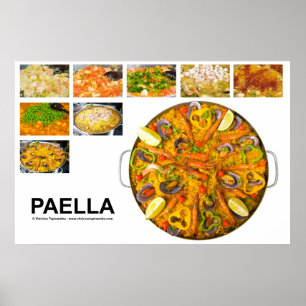 Affiche paella