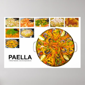 Affiche paella